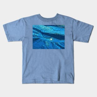 Blue Sky Morning Kids T-Shirt